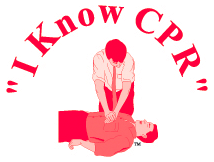 I Know CPR, Logo-CPR Training From Tacoma to Bellingham, Washington (WA) including: Marysville WA, Everett WA, Bellevue WA, Seattle WA